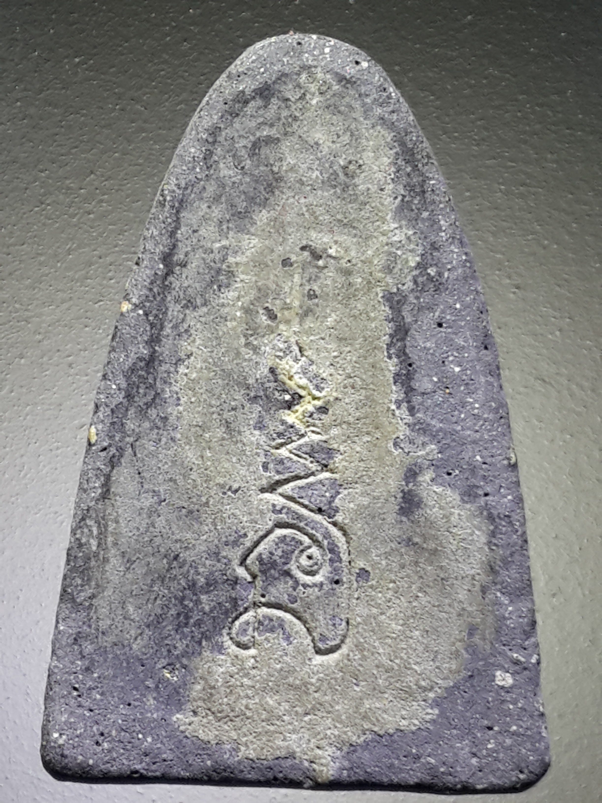 รหัสสินค้า หลวงปู่ทวด วัดต่างๆ 429 หลวงปู่ทวดเนื้อผงใบลาน หลังยันต์นะฤาชา พิมพ์เตารีดหัวมน