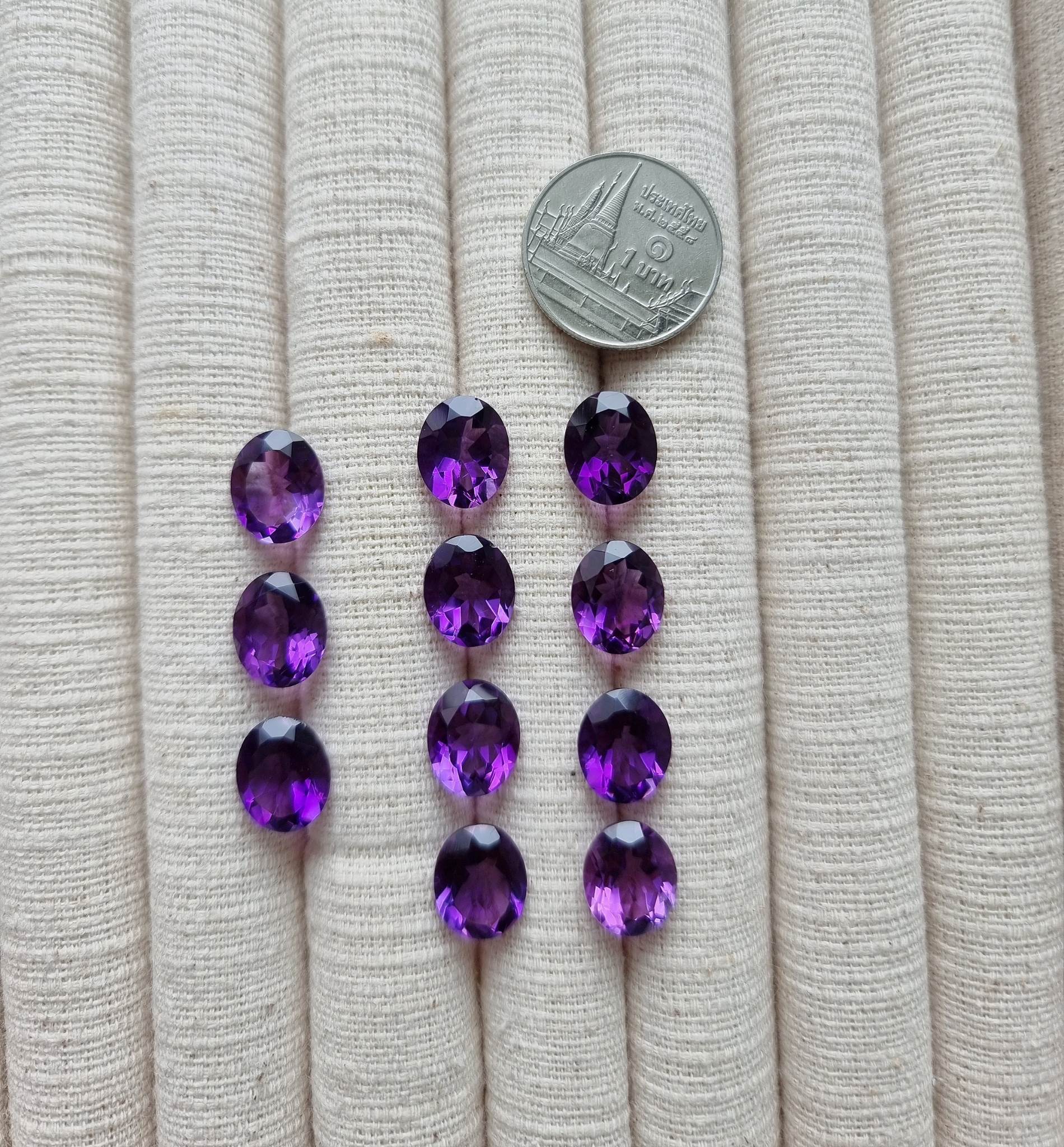 อเมทิสไข่ 10x8 mm. 1 เม็ด