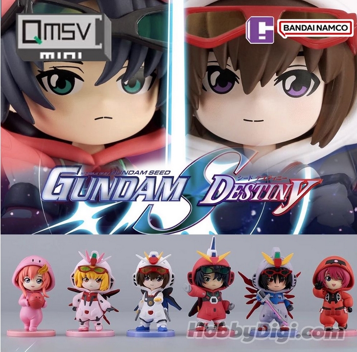<Preorderภึง 12/7/2025>เปิดรับPreorder มัดจำ 200 บาท ยกกล่อง *Box of 6 ** BNFIGURE Q MOBILE SUIT GUNDAM SEED DESTINY PAJAMARS VER.** แบบสุ่ม **