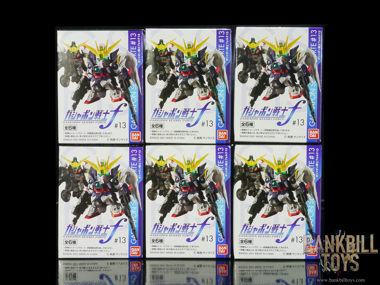 กันดั้ม Bandai Gashapon Mobile Suit Gundam Gashapon Senshi Forte #13 Set (ครบเซ็ต 6 แบบ)