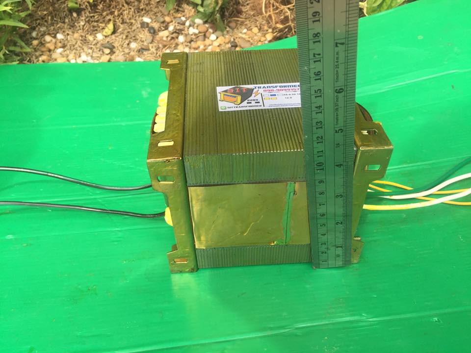 หม้อแปลง 50-0-50 10A ลงกล่อง 4.5"