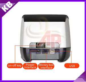เครื่องพิมพ์ใบเสร็จแบบความร้อน เครื่องพิมพ์สลิป เครื่องปริ้นใบเสร็จ กระดาษความร้อน ขนาด 58 มม. ยี่ห้อ Gprinter รุ่น ISH58