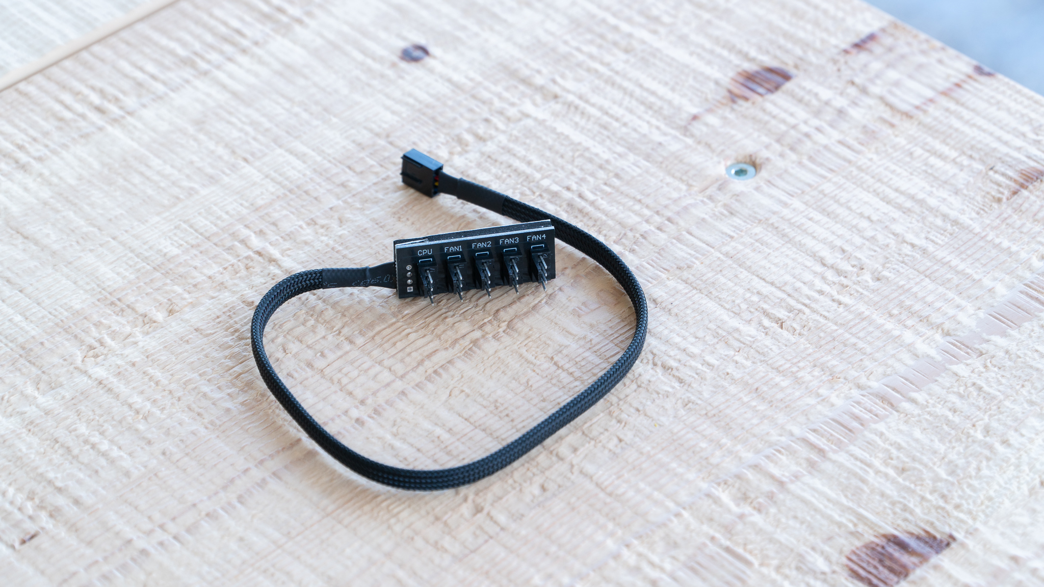 Fan Hubพัดลม 4pin fan 5ช่อง