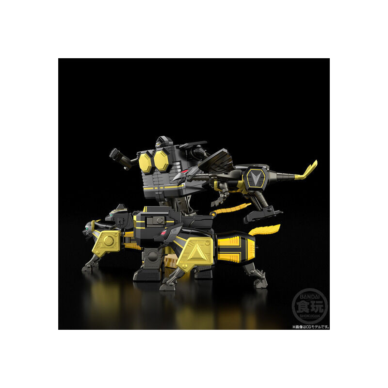 < Preorder ปิดวันที่ 7/10/2024 > 🔔เปิดรับPreorder มัดจำ 100 บาท SMP [SHOKUGAN MODELING PROJECT] SEIJŪ GATTAI GINGAIŌ BLACK VERSION W/O CANDY