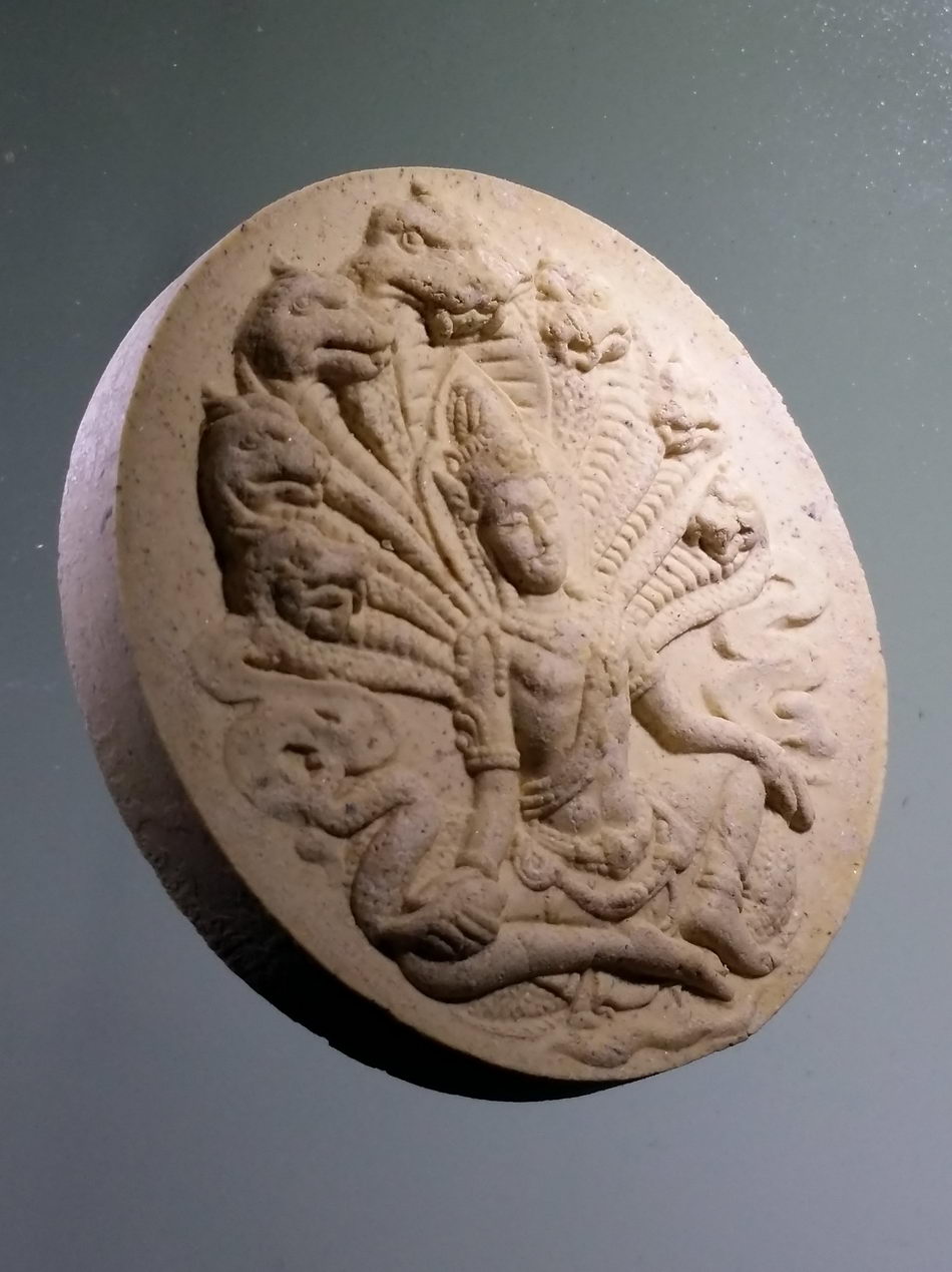 รหัสสินค้า จตุคามรามเทพ 953 พระเทวราชโพธิสัตว์ จตุคามรามเทพ รุ่นอนันตทรัพย์ เนื้อว่านขาว