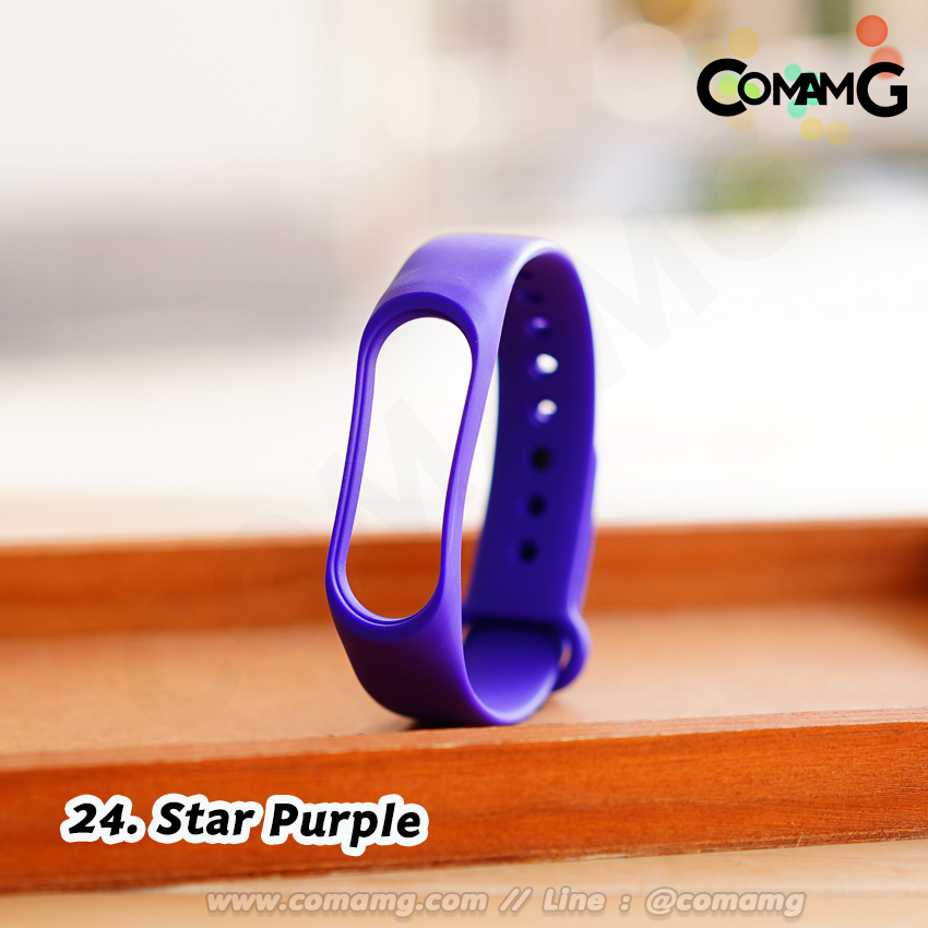 สายXiaomi Mi Band 4/3 สายยางซีลีโคน (ลิงค์2)