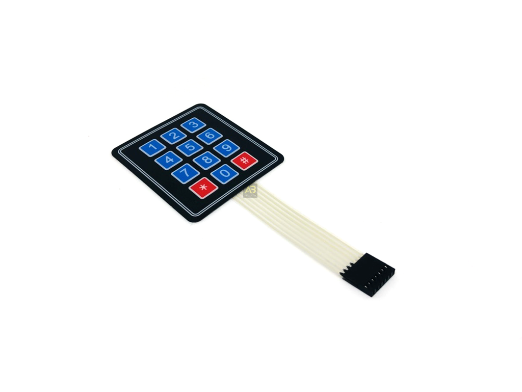 3x4 Matrix Keypad For Arduino