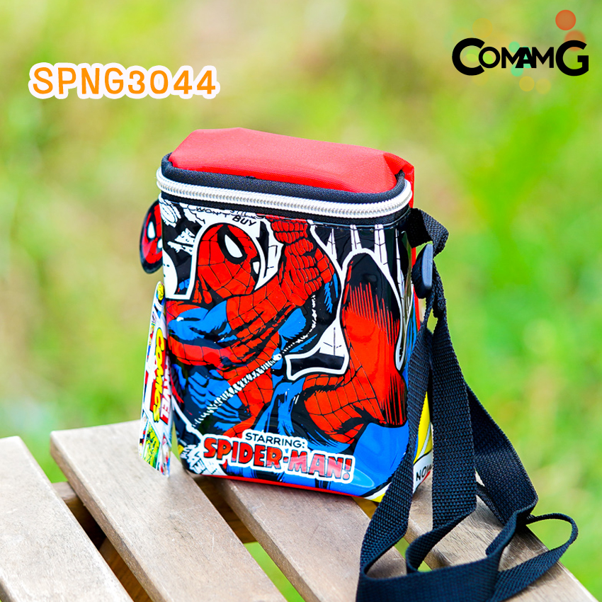 กระเป๋าสะพายเด็กลายการ์ตูน ทรงกล่อง ใส่ของได้เยาะ ลิขสิทธิ์แท้