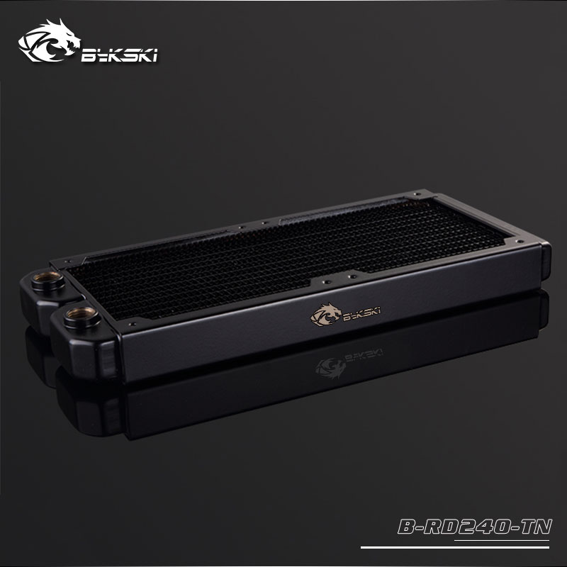 Bykski หม้อน้ำทองแดง 2ตอน รุ่น B-RD240-TN ของใหม่ สำหรับใช้ในคอมพิวเตอร์