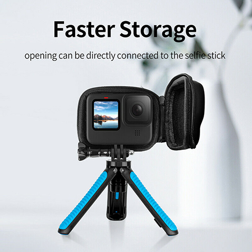 Telesin GoPro 11 / 10 / 9 / 8 / 7 / 6 / 5 เคสกระเป๋า กระเป๋าเคส Protective Bag Case เคสโกโปร กระเป๋ามินิ ใส่กล้องโกโปร