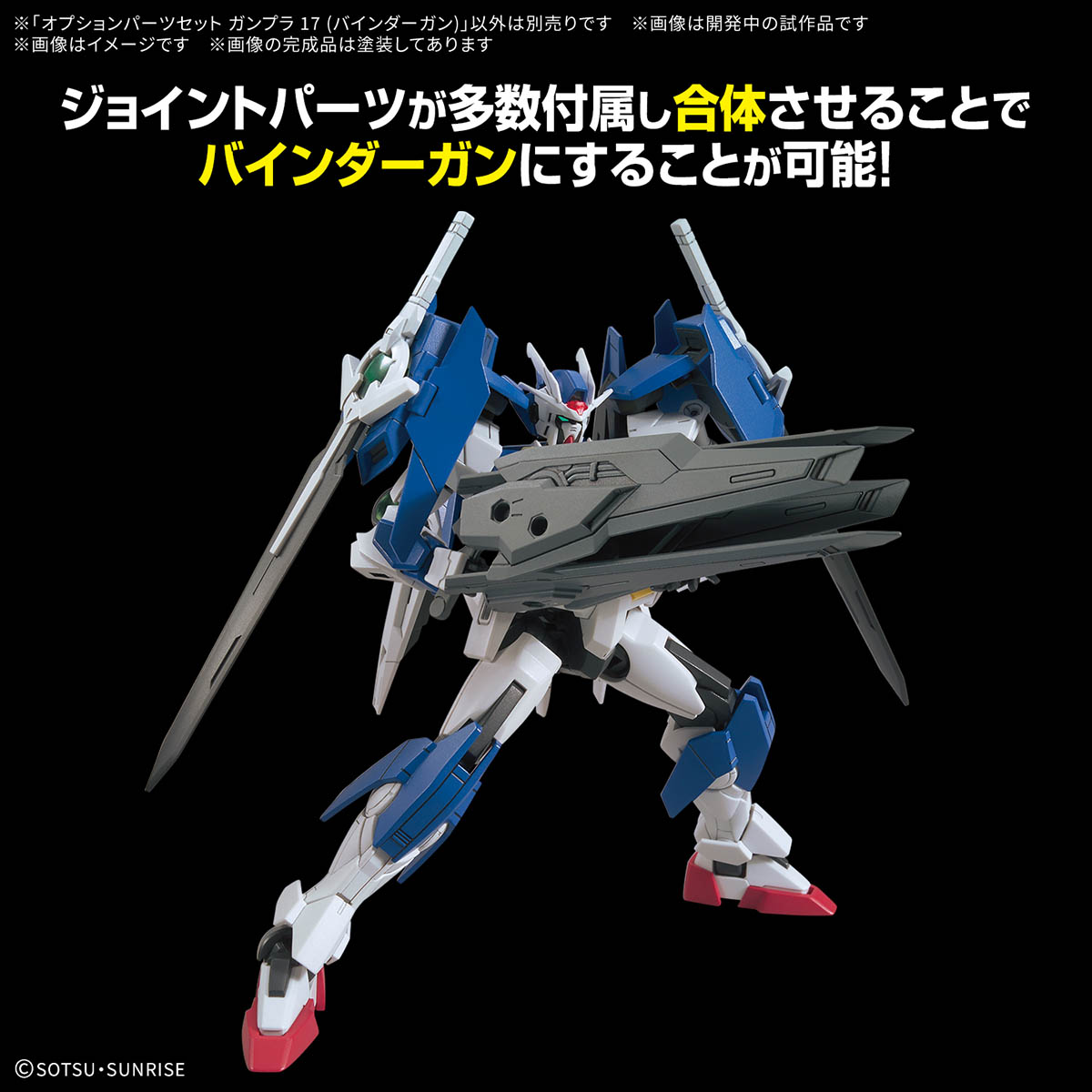 <Preorder ปิดรับวันที่ ยังไม่ระบุวันปิด> 🔔เปิดรับPreorderไม่ต้องมัดจำครับ Option parts set Gunpla 17 (Binder gun) 01