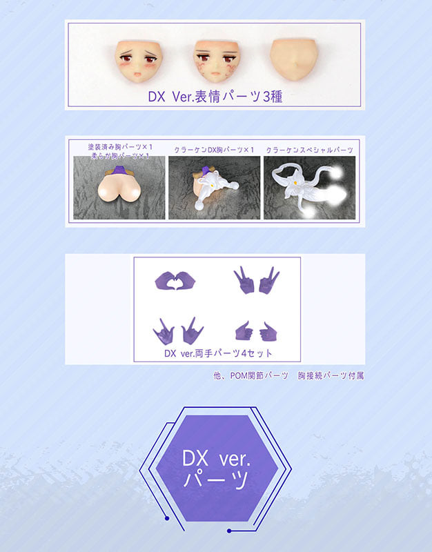 เปิดรับPreorder มัดจำ 500 บาท DarkAdvent v.2 - Krakendress Ranear DX Ver.โมประกอบ