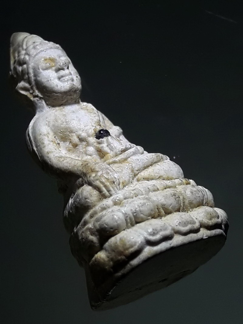 รหัสสินค้า พระเนื้อดิน ผง ว่าน 10469 พระกริ่งสุนทโร หลวงพ่อทองกลึง วัดเจดีย์หอย จ.ปทุมธานี