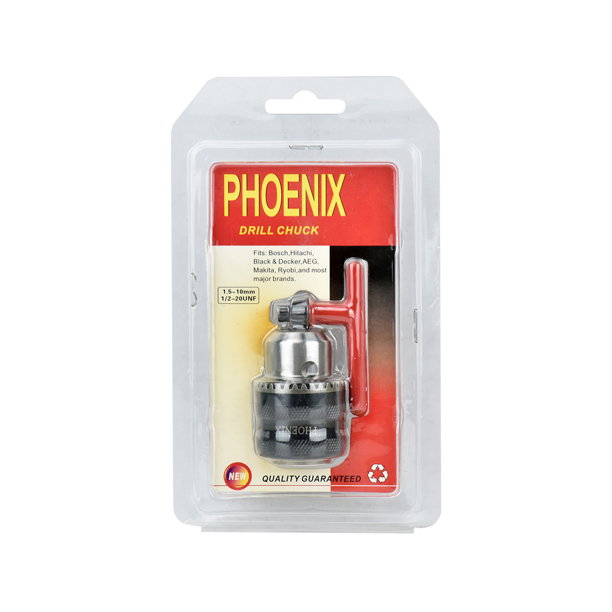 PHOENIX หัวสว่านฟีนิกซ์3/8"รูเกลียว1/2"x20 อัดแผง
