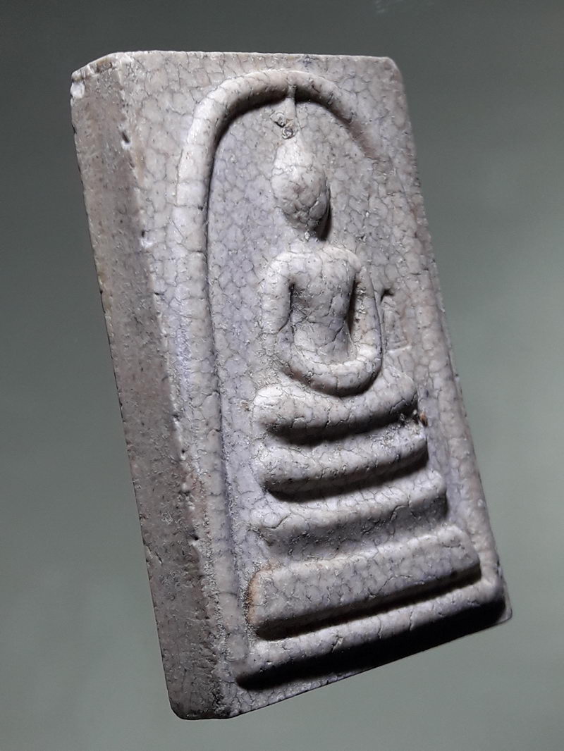 รหัสสินค้า พระสมเด็จ วัดต่างๆ 1326 พระสมเด็จ รุ่นแตกลายงา วัดระฆังโฆสิตาราม กรุงเทพฯ กด code รูประฆัง