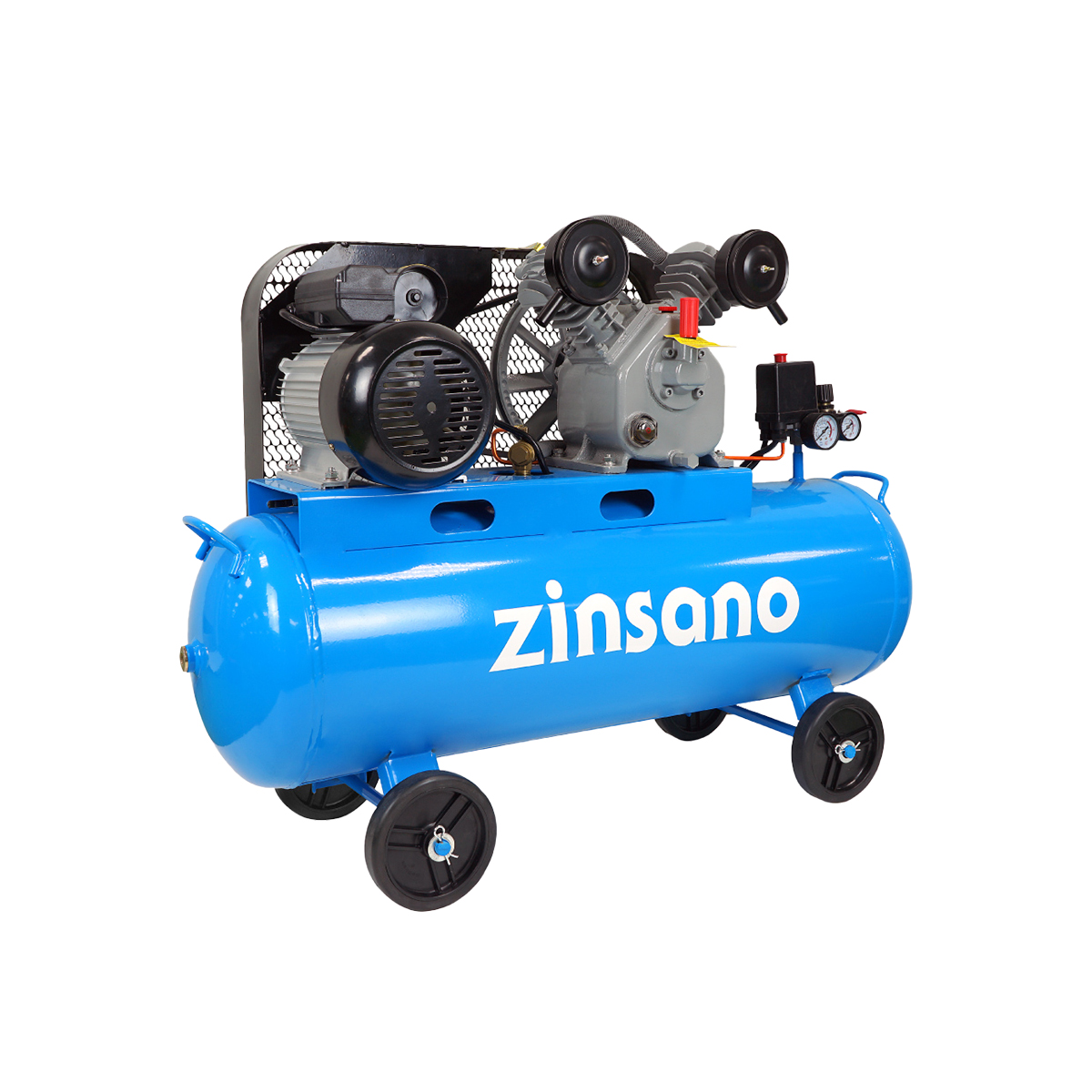 Zinsano ปั๊มลมลูกสูบสายพาน รุ่น ACP20701 2.0 แรงม้า 70 ลิตร