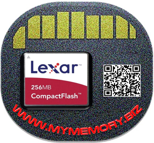 [ราคา ขาย จำหน่าย] LEXAR 256Mb Compact Flash Card (CF Card)