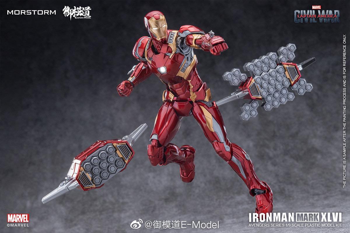 <Preorderปิดรับที่ 10คิวครับ >เปิดรับPreorder มัดจำ 800บาท 1/9 Ironman MK 46 Deluxe Ver. ( สีพิเศษ )