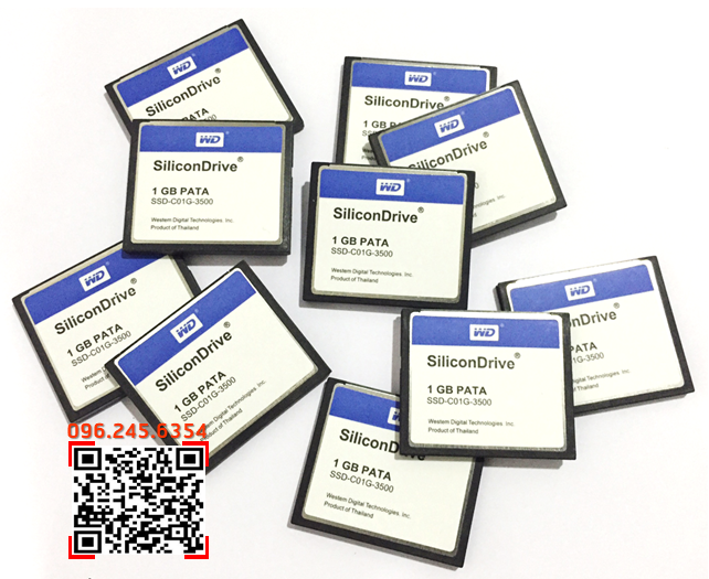 [ราคา ขาย จำหน่าย] WD SiliconDrive 1GB Compact Flash Card (CF Card)