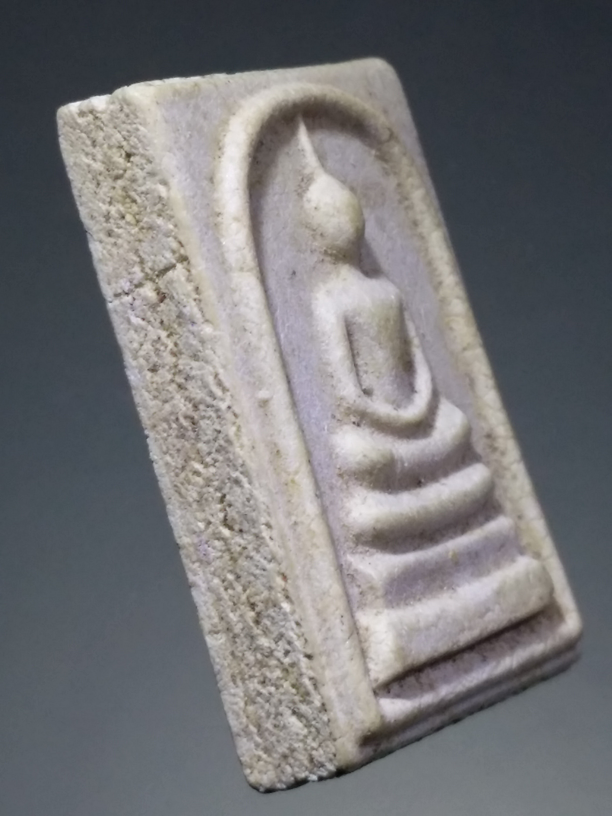 รหัสสินค้า พระไม่ทราบที่ 269 พระสมเด็จเนื้อผง หลังยันต์เฑาะว์ พิมพ์คะแนน ไม่ทราบที่