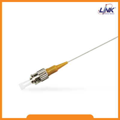 UFP940S01-01 ST Pigtail Fiber Optic, SM/OS2 Simplex, (900 μm Buffer)/UPC, Length 1 m.