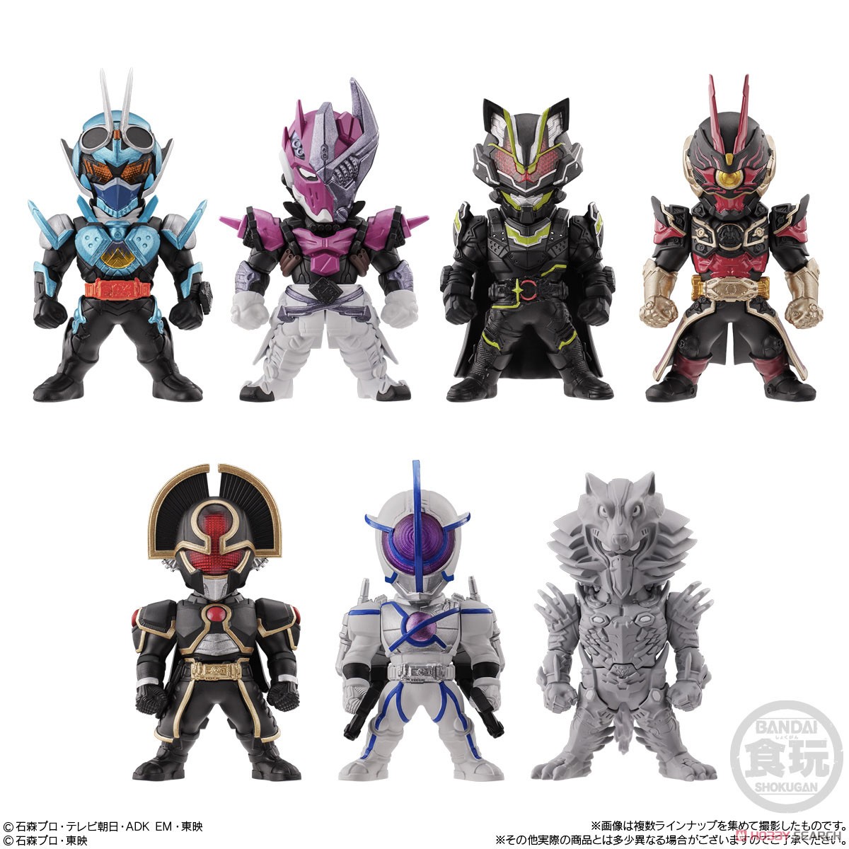 <Preorderภึง 3/11/2023>เปิดรับPreorder มัดจำ 100 บาทCONVERGE KAMEN RIDER 27 SET ได้ครบ 7 แบบ