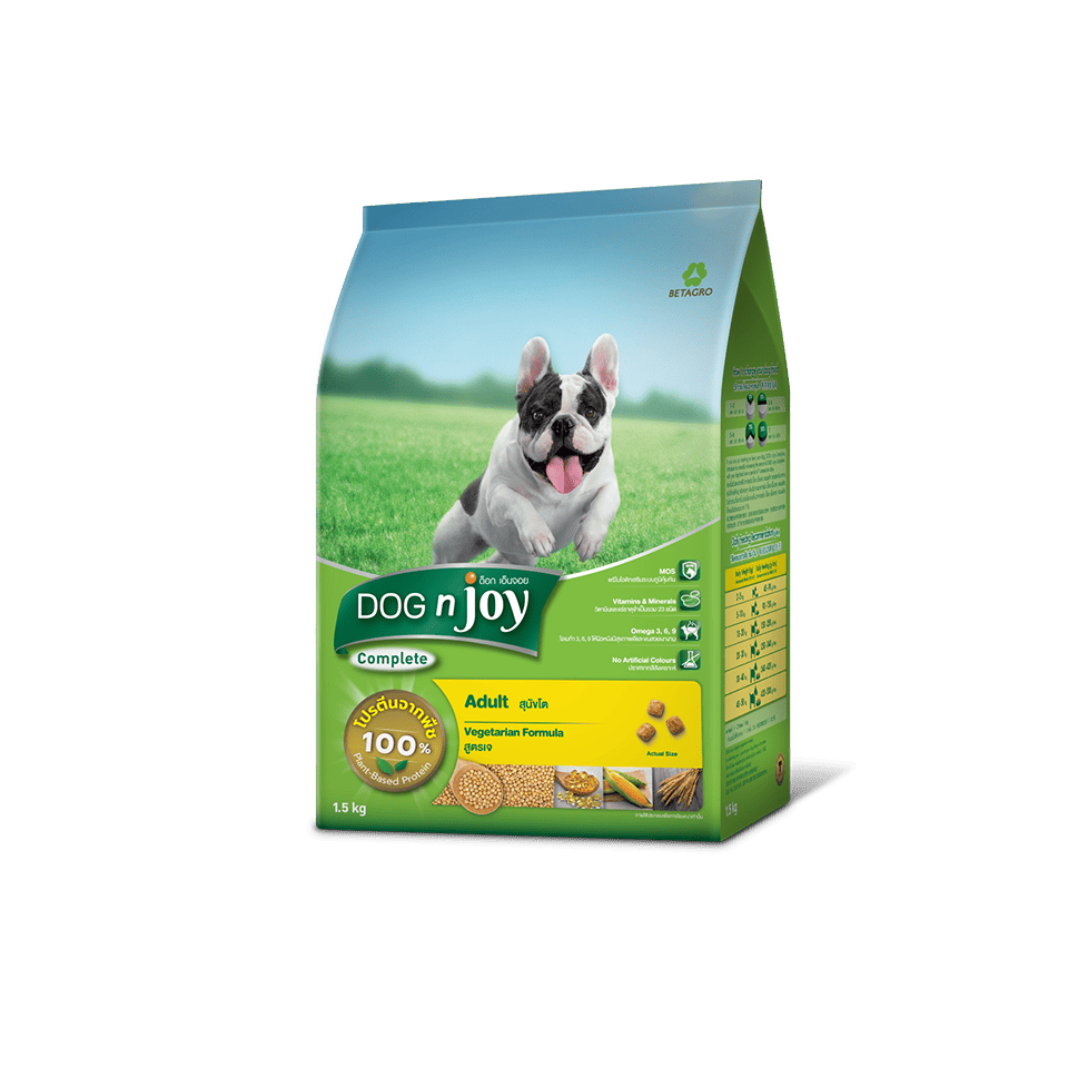 DogNJoy ด็อกเอ็นจอย อาหารสุนัข3KG – สำหรับสุนัขทุกสายพันธุ์ ราคาดี คุณภาพครบ