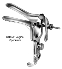 Vaginal Speculum Grave