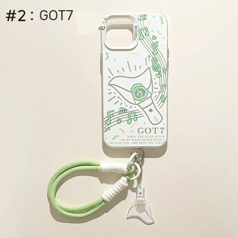 เคสโทรศัพท์ เคสมือถือแท่งไฟ เคสบง : #TREASURE #GOT7 #ZB1 #ENHYPEN