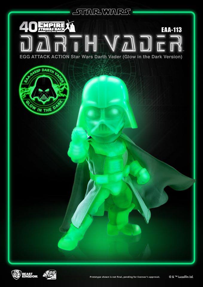เปิดรับPreorder มีค่ามัดจำ 500 บาท Beast Kingdom: EAA-113 STAR WARS Darth Vader (เรืองแสงในเวอร์ชันมืด)