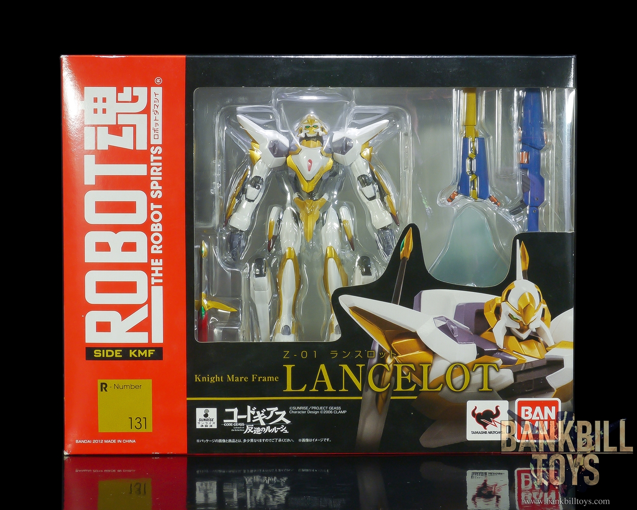 โค้ดกีอัส Code Geass Bandai The Robot Spirits <SIDE KMF> R-131 Z-01 Lancelot