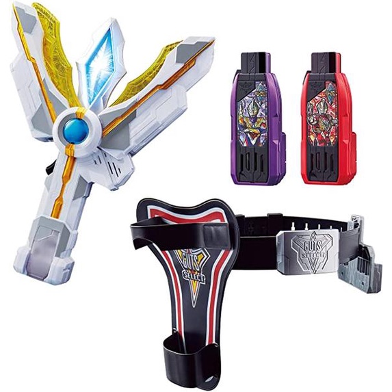 Ultraman Trigger DX Guts Spark Lens Sparklens Buckle Set อุลตร้าแมนทิกเกอร์ มือ1
