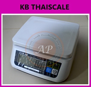 เครื่องชั่งน้ำหนัก เครื่องชั่งตั้งโต๊ะ เครื่องชั่งดิจิตอลแบบตั้งโต๊ะ ตาชั่งดิจิตอล พิกัด 6kg ละเอียด 0.2g ขนาดถาดชั่ง 225x190mm. ยี่ห้อ CAS รุ่น SW-II พิกัด 6kg/0.2g