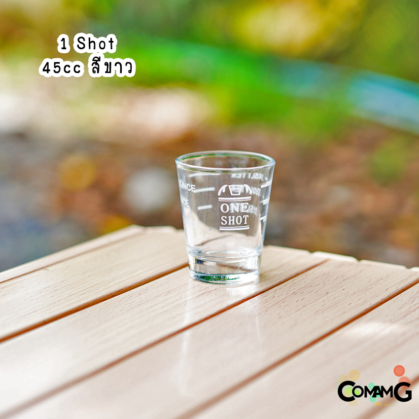 แก้วชอต แก้วตวง แก้วชอตตวง มีสเกล ขนาด45ml 60ml