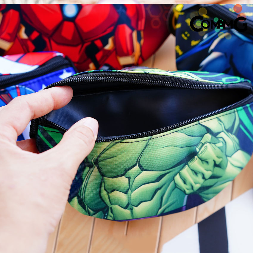 กระเป๋าคาดอกเด็ก คาดเอว กระเป๋าเด็ก รุ่น3มิติ ลิขสิทธิ์แท้ มีหลายลาย ปรับความยาวสายได้