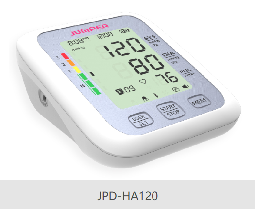เครื่องวัดความดันมีบลูทูธ ไม่มี Adapter: Jumper รุ่น HA120