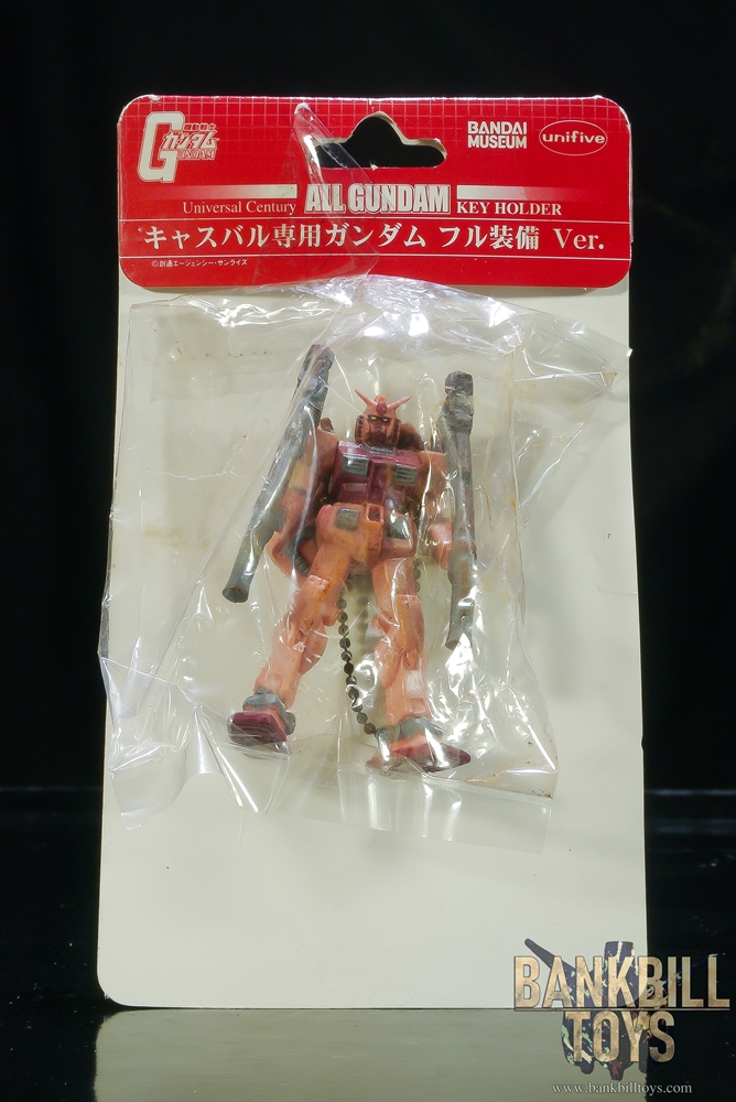 กันดั้ม Unifive Bandai Museum Limited Gundam Series Universal Century All Gundam Key Holder RX-78/CA Casval's Gundam