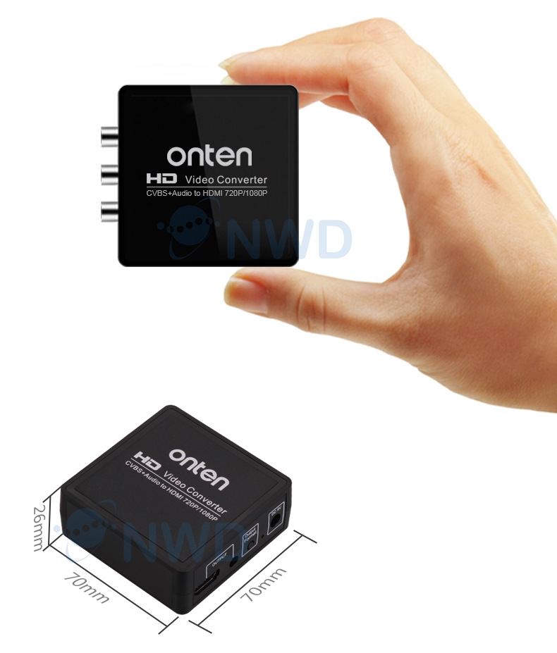 ตัวแปลงสัญญาณ OTN-5107 (CVBS to HDMI)