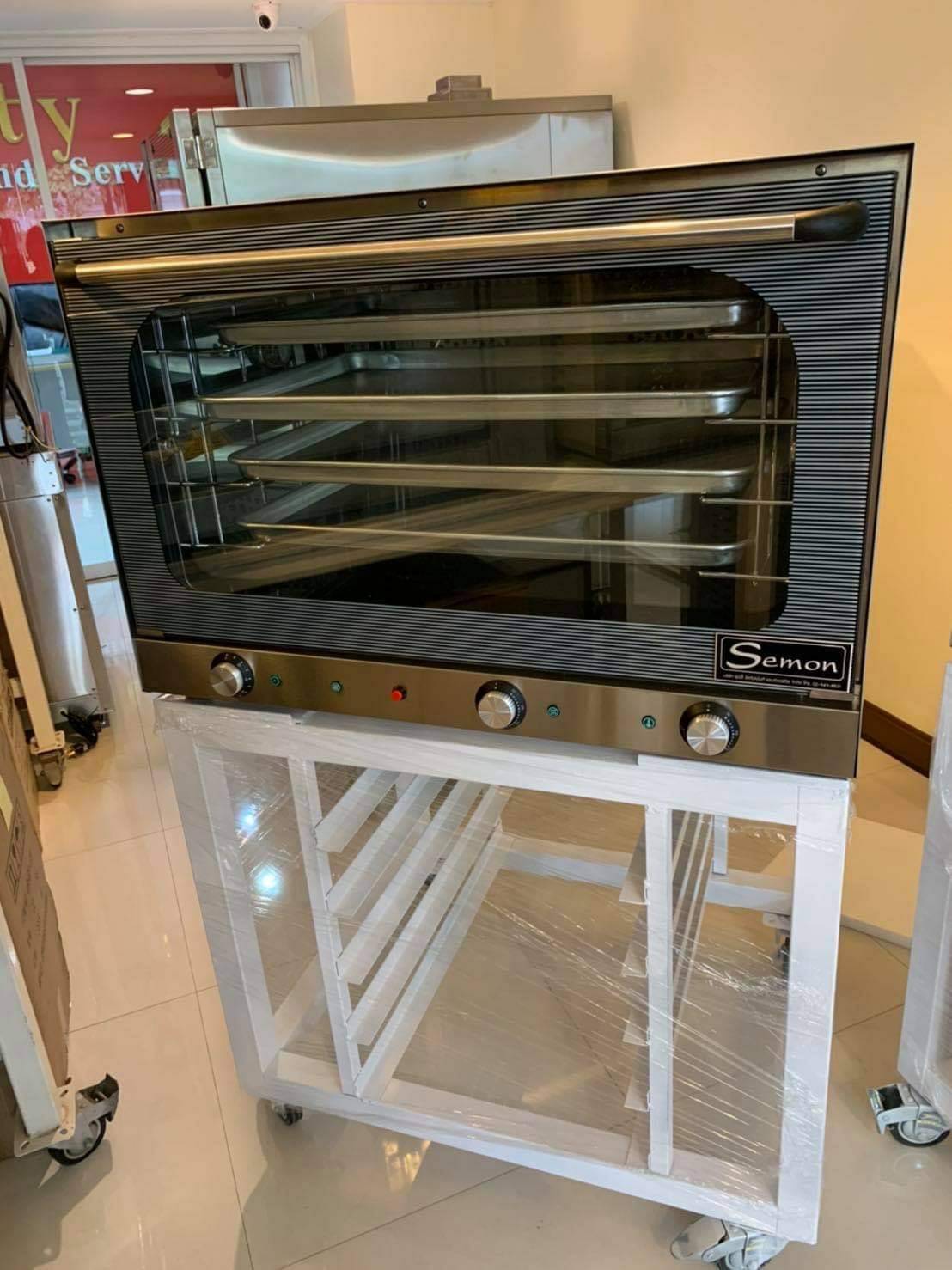 เตาอบลมร้อน 4 ถาดใหญ่ SI-CO4M-H แบรนด์ Semon