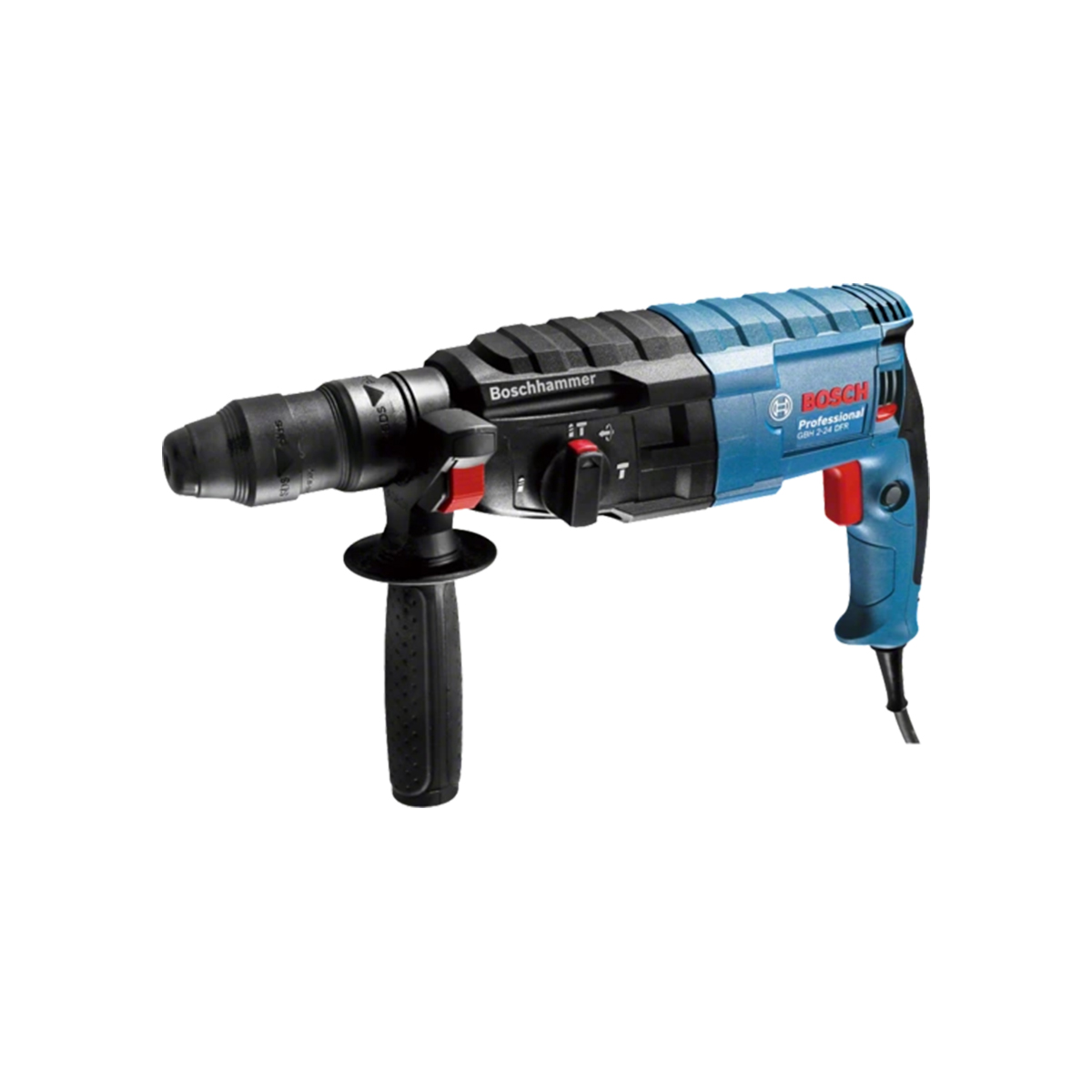 BOSCH สว่านระบบลูกสูบ 790W 24มม. ถอดหัวได้ GBH2-24DFR [06112730K0]