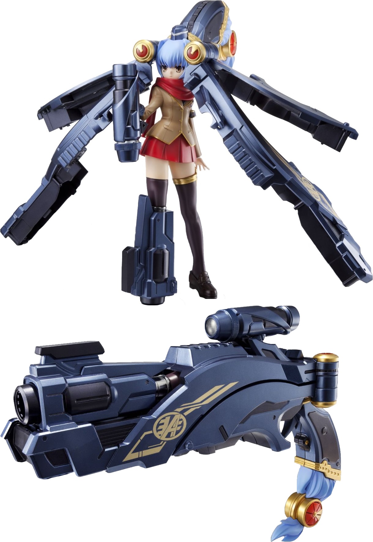 ปืนอากิบะเรนเจอร์ DX MMZ-01 Moe Moe Zukyuun Akibaranger มือ2 สวย