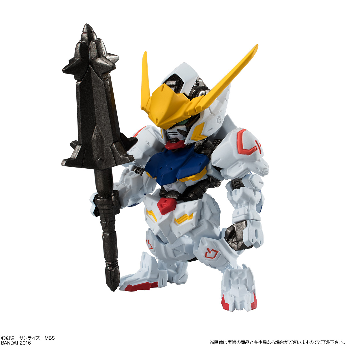 กันดั้ม Bandai Candy Toy FW Gundam Converge #02 No.126 ASW-G-08 Gundam Barbatos