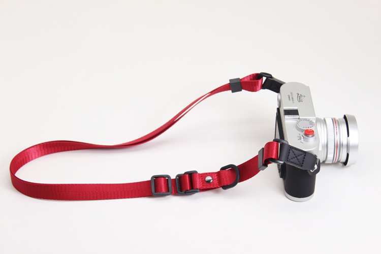 สายคล้องกล้องEasy Slide ปรับสายได้ แบบห่วงเหล็ก 2CM