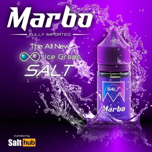 น้ำยาบุหรี่ไฟฟ้า Marbo Ice Grape Salt Nic 30ml