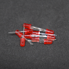 LED 5mm (สีแดง) จำนวน 10 หลอด