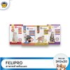 Felipro เฟลิโปร อาหารแมว สูตรครบถ้วนทุกช่วงวัย ขนาด 1KG x20 ถุง | สำหรับแมวโต แมวเด็ก และแมวเลี้ยงในบ้าน