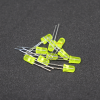 LED 5mm (สีเหลือง) จำนวน 10 หลอด