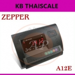 อะไหล่เครื่องชั่ง หน้าจอเครื่องชั่ง Indicator อินดิเคเตอร์ราคาประหยัด สีดำ backlight ตัวเลข LED สีเเดง เรืองแสง รุ่น A12E ยี่ห้อ ZEPPER