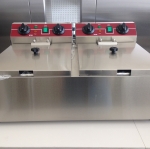 เตาทอดน้ำลึก 17 ลิตร 2 ถัง Si-DFE-102