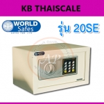 ตู้เซฟ ตู้นิรภัย ตู้เซฟนิรภัย ตู้เซฟติดผนัง ตู้เซฟนิรภัยติดผนัง ยี่ห้อ WORLD SAFE รุ่น 20SE ขนาด 20x31x20cm